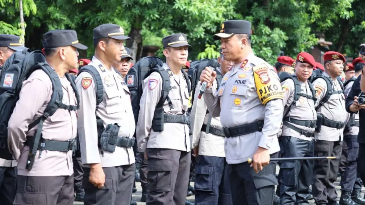 Polda Sulsel Kerahkan Ribuan Personel untuk Pengamanan Pilkada 2024