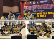 Ratusan Personel Polres Jeneponto dan BKO Brimob Siap Kawal Pilkada Serentak 2024