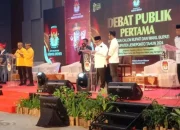 Berjalan Sukses-Lancar, KPU Jeneponto Gelar Debat Publik Pertama 4 Paslon Bupati-Wakil Bupati di Makassar
