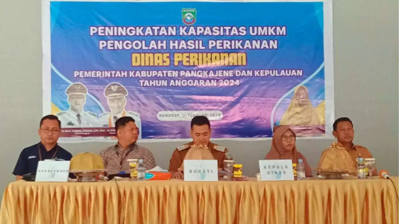 Bupati MYL Buka Secara Resmi Program Peningkatan Kapasitas Pelaku UMKM di Pangkep