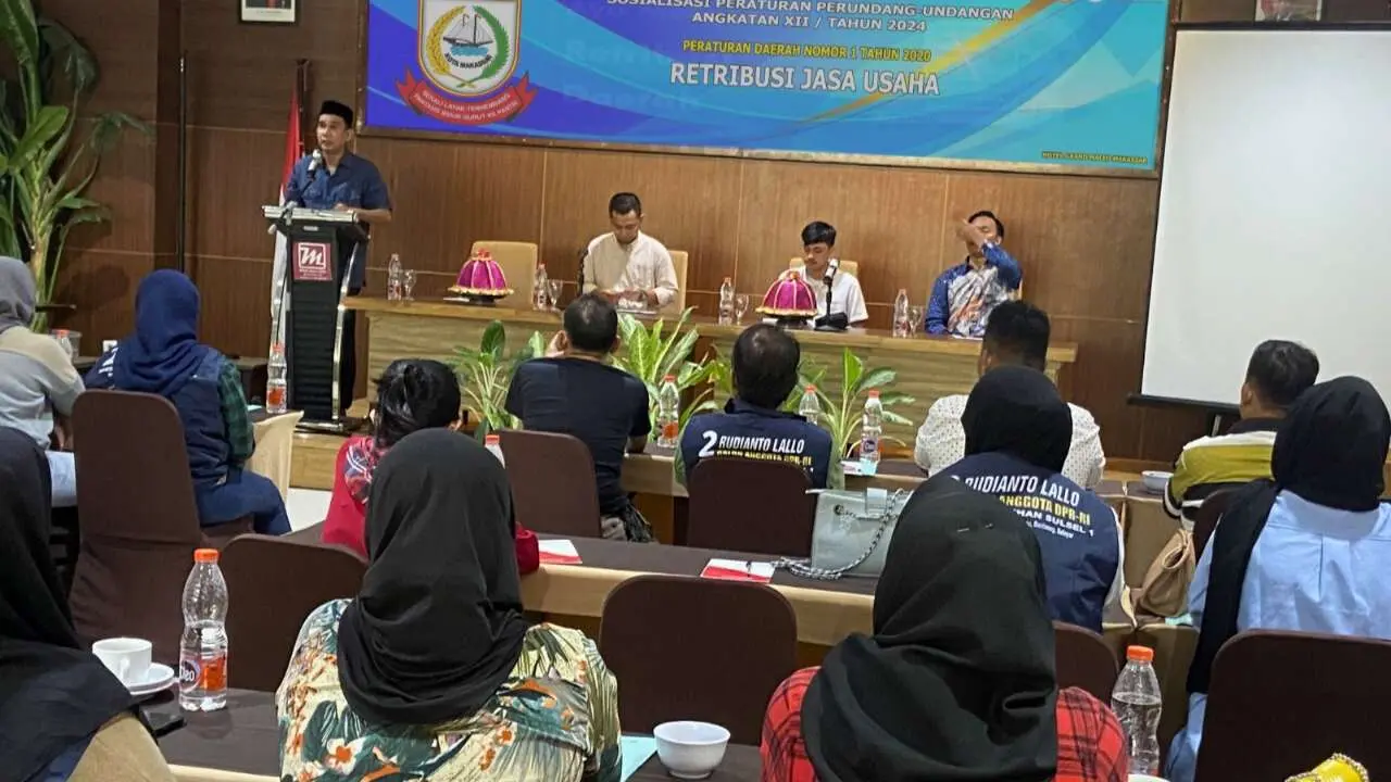 Ketua DPRD Makassar Tekankan Pentingnya Implementasi Perda Retribusi Jasa Usaha