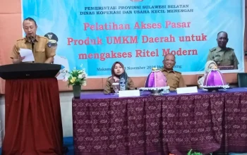Diskop UKM Sulsel Akan Mudahkan Akses Retail Modern Bagi UMKM di Daerah