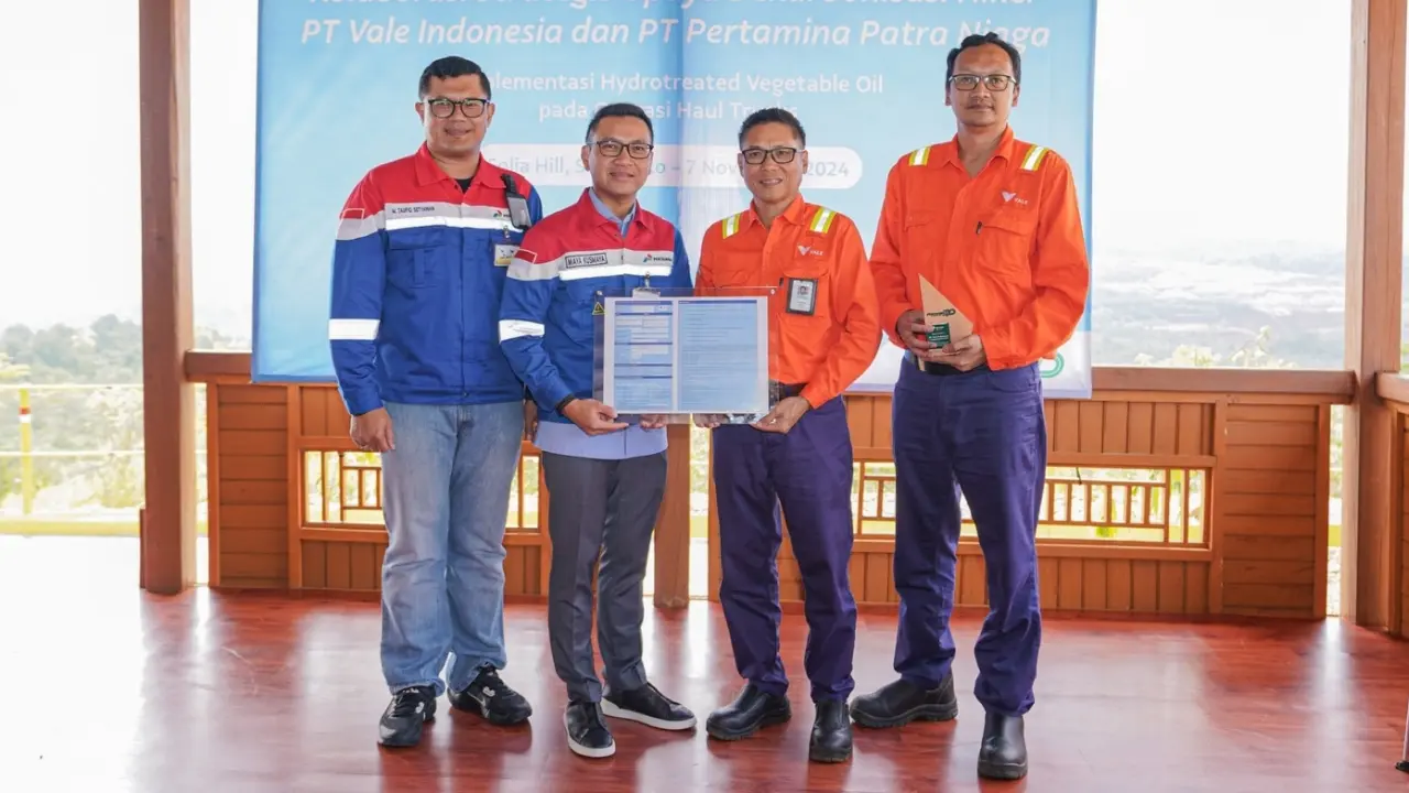 Pertamina Patra Niaga Gandeng PT Vale sebagai Pionir Transformasi Hijau Melalui HVO