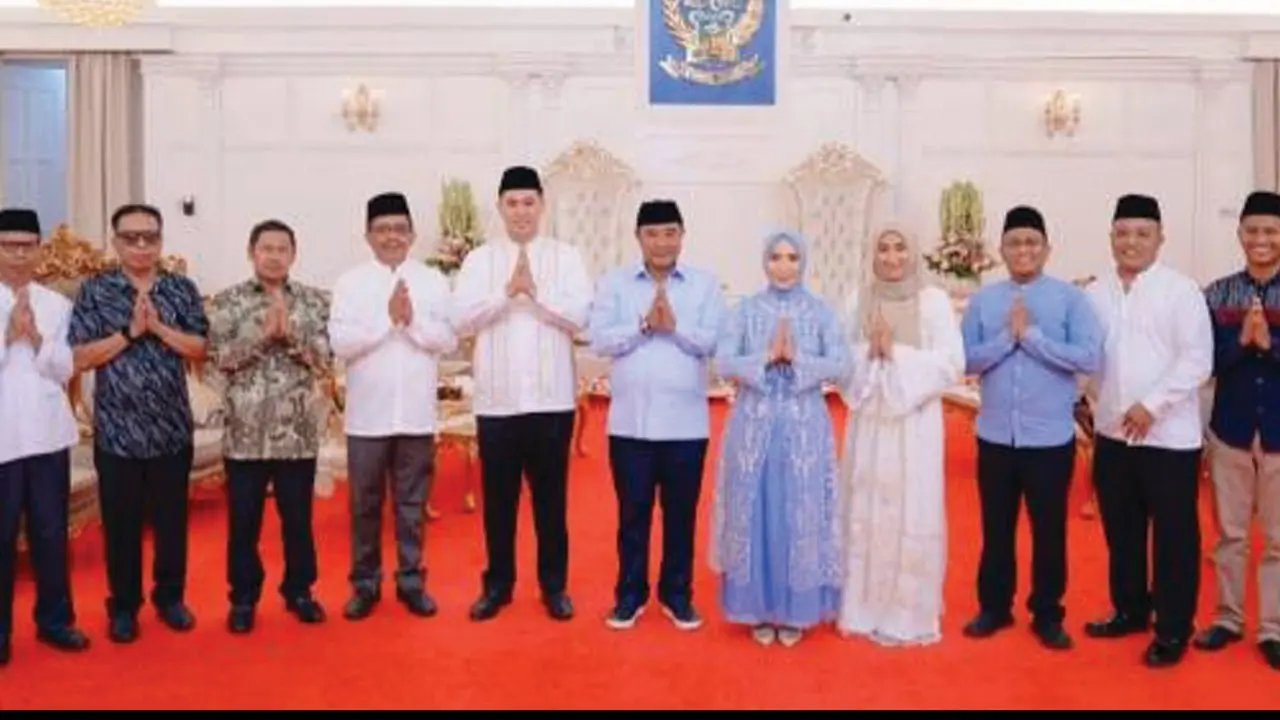 Bupati Pangkep Hadiri Open House Pj Gubernur Sulsel di Makassar