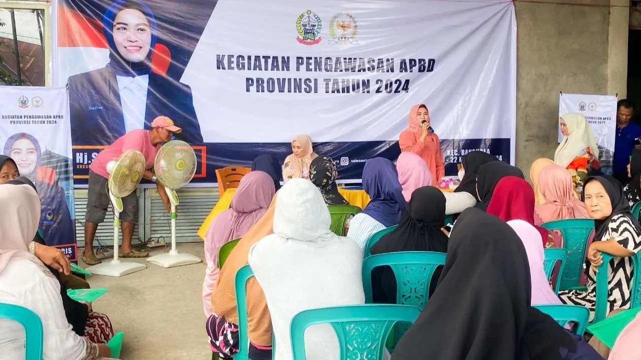 Salmawati Paris Pantau APBD Provinsi 2024 di Jeneponto