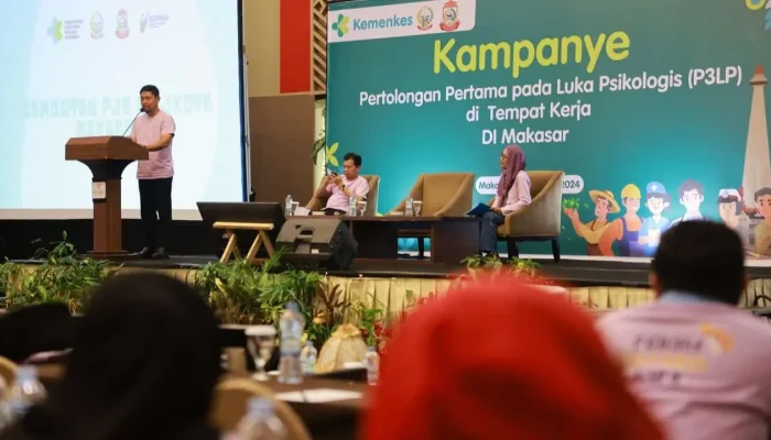 Kadinkes Makassar Dukung Kampanye Pertolongan Pertama Luka Psikologis