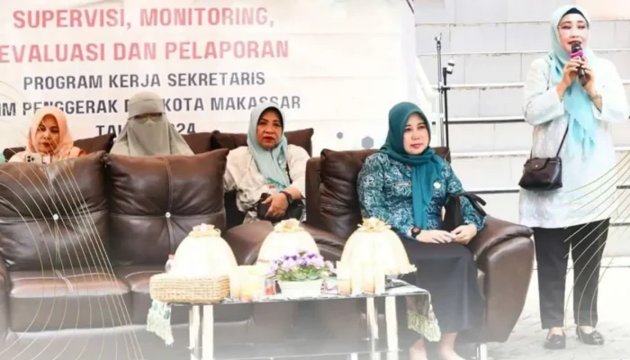 Ketua TP PKK Kecamatan Mamajang Terima Kunjungan Tim SMEP PKK Makassar