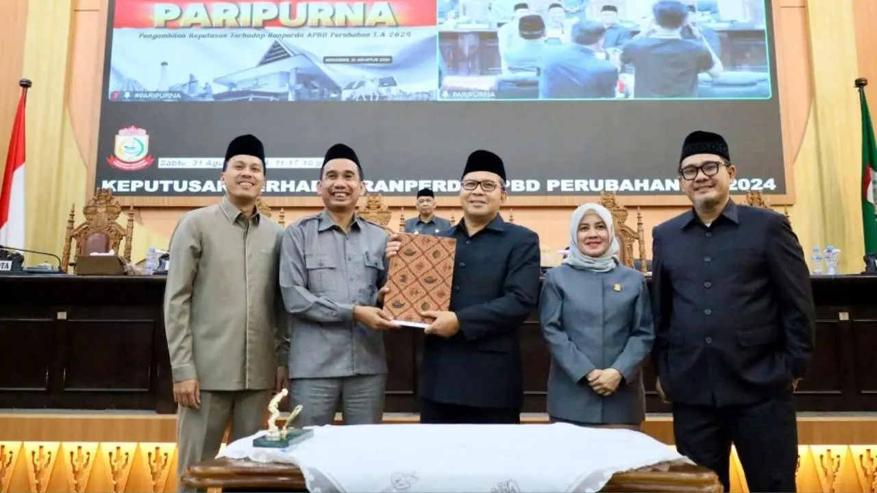 DPRD Kota Makassar Sahkan APBD-P 2024