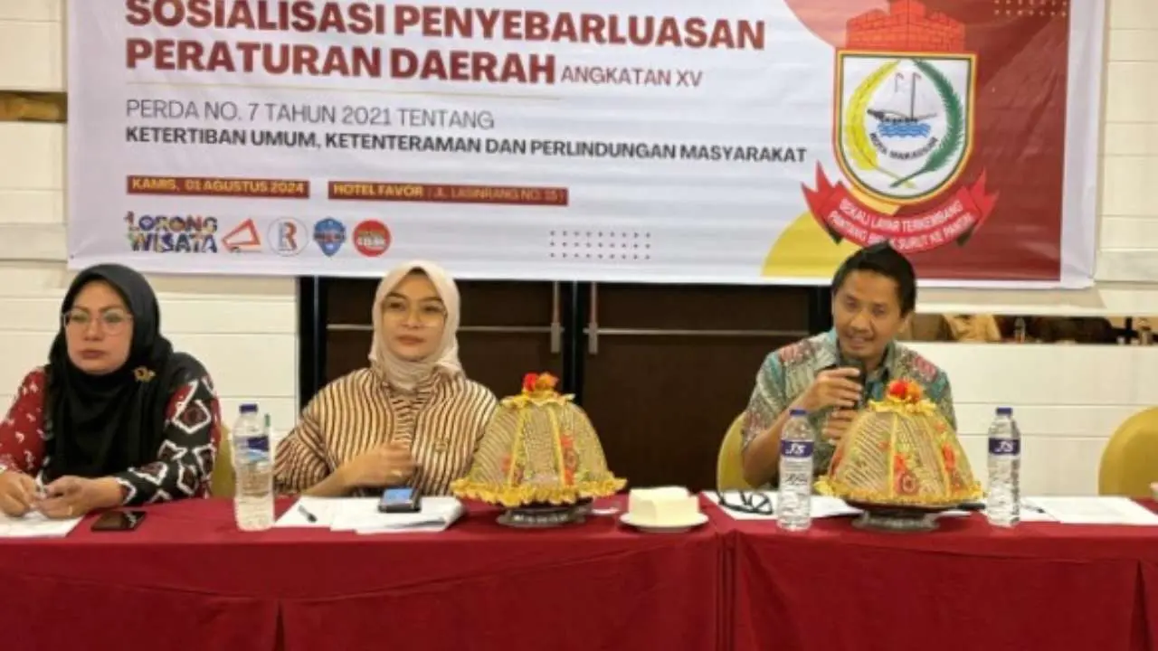 Budi Hastuti Gelar Sosialisasi Perda Ketertiban Umum di Makassar