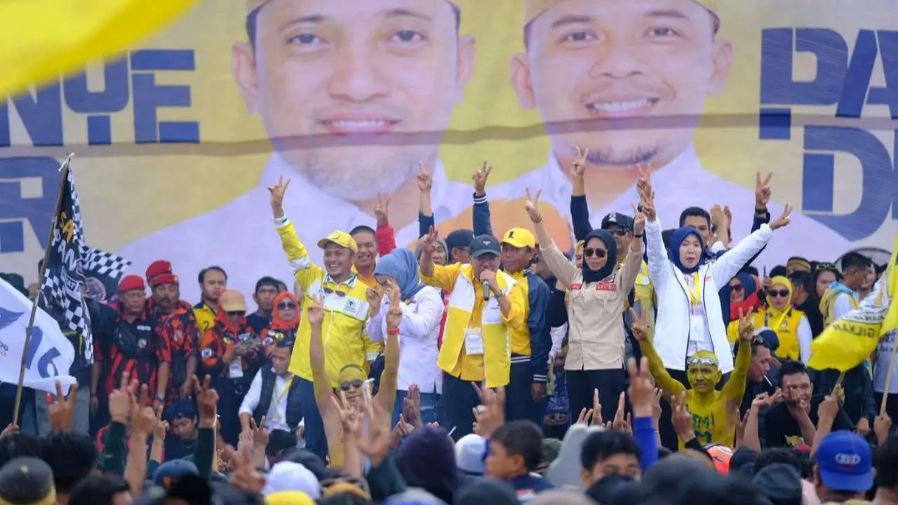 Kampanye Akbar PASMI Nomor 2 Penuh Sesak Pendukung, Iksan dan Paris Ajak Bersatu untuk Kemenangan