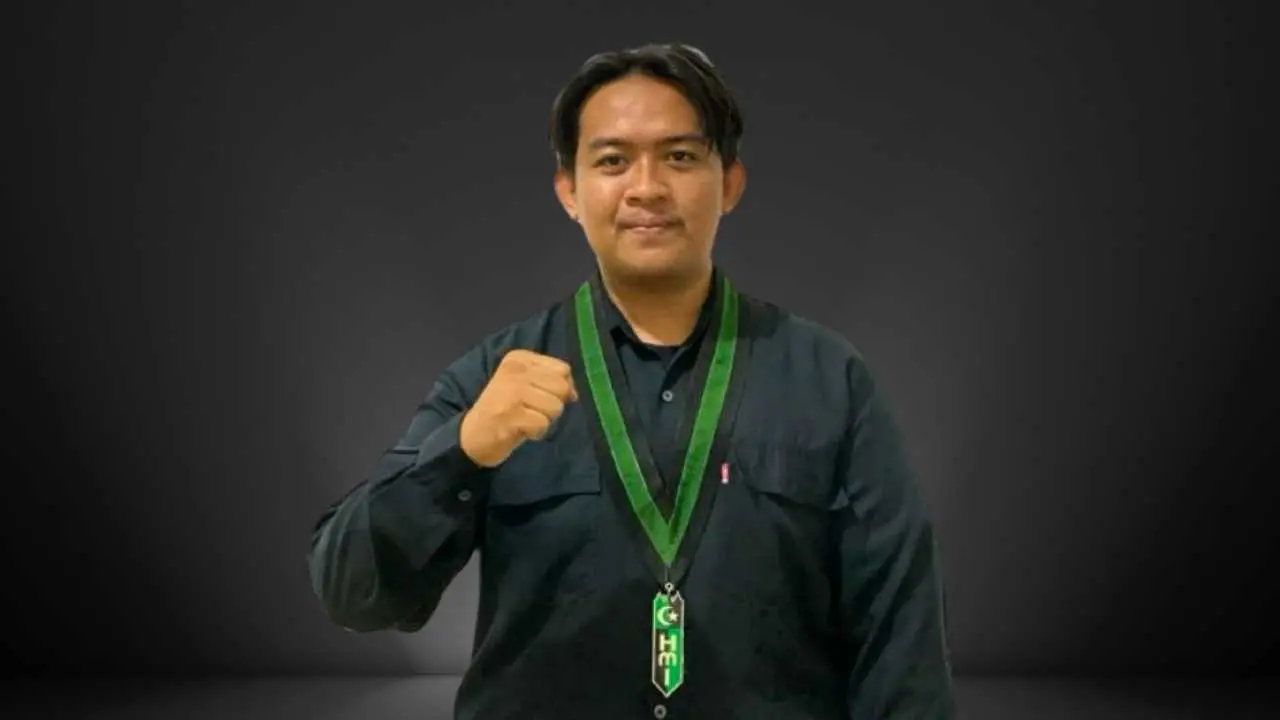 Raihan Fadil, Ketua Bidang Hukum dan HAM HMI Cabang Makassar Timur.