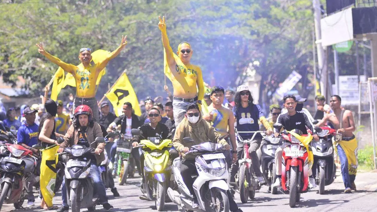 Kampanye Akbar PASMI Nomor 2 Penuh Sesak Pendukung, Iksan dan Paris Ajak Bersatu untuk Kemenangan