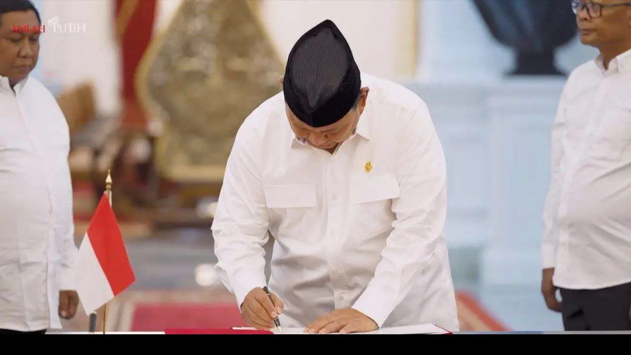 Presiden Prabowo Teken PP Penghapusan Piutang Macet untuk UMKM Sektor Pangan