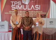 Jelang Pilkada Serentak, KPU Jeneponto Gelar Simulasi Pemungutan dan Penghitungan Suara