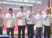 Pj Gubernur Sulsel Luncurkan Program Ekosistem Keuangan Inklusif di Desa Wisata Kassi Jeneponto