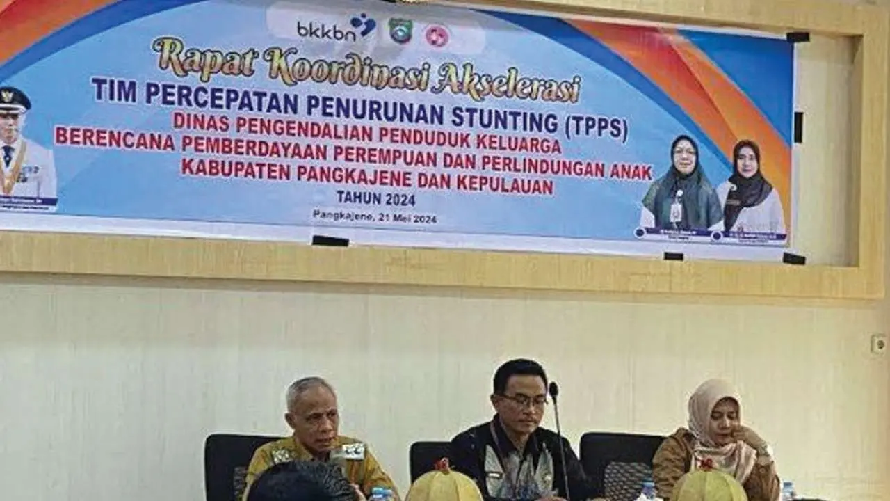Angka Stunting di Kabupaten Pangkep Turun 4,2 Persen