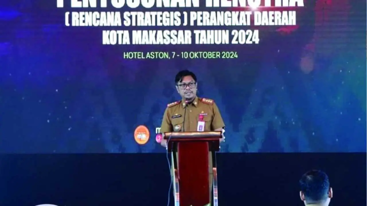 Pj Sekda Makassar Resmi Buka Workshop Penyusunan Renstra 2024