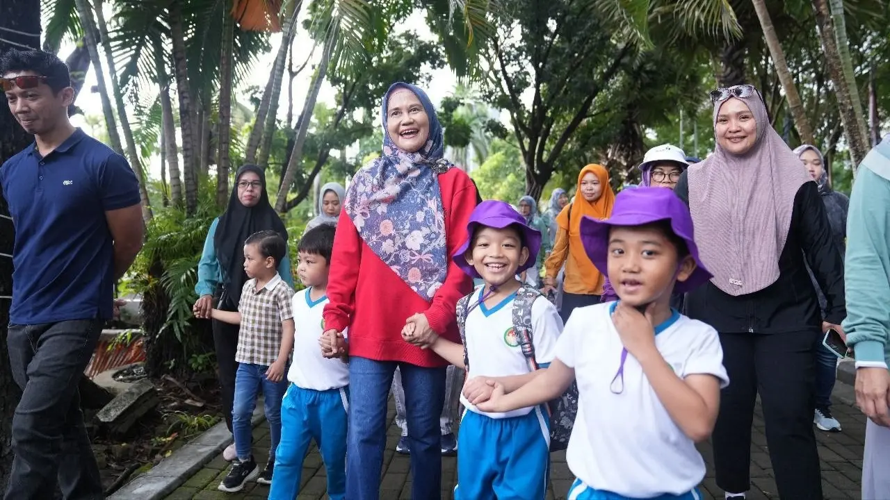 Minggu Ceria Anak PAUD di Rumah Jabatan Gubernur Sulsel