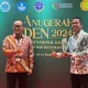 Pj Gubernur Prof Zudan Raih Penghargaan DEN 2024: Sulsel Jadi Pelopor Transisi Energi