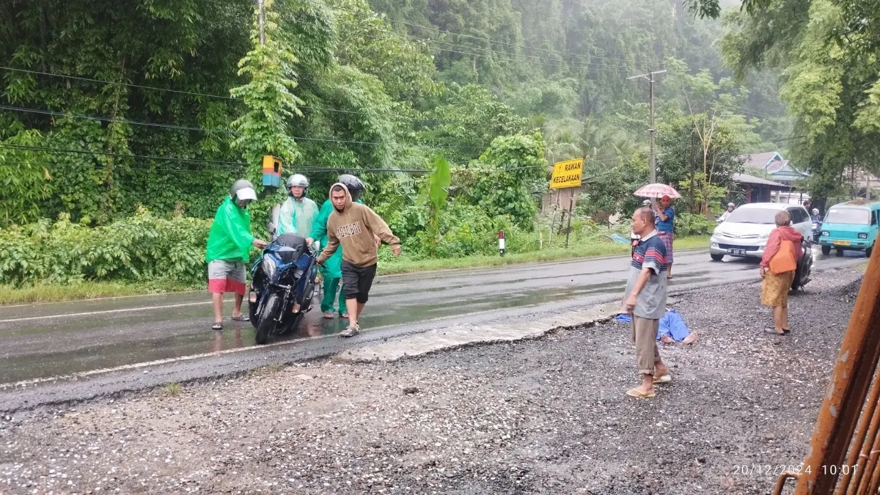 Dua Kecelakaan Terjadi di Titik yang sama di Bantimurung, Satu Korban Kritis
