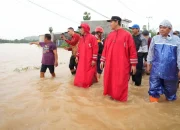 Pj Gubernur dan Bupati MYL Pantau Kondisi Banjir di Pangkep