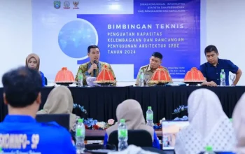 Diskominfo SP Pangkep Gelar Bimtek SPBE di Makassar