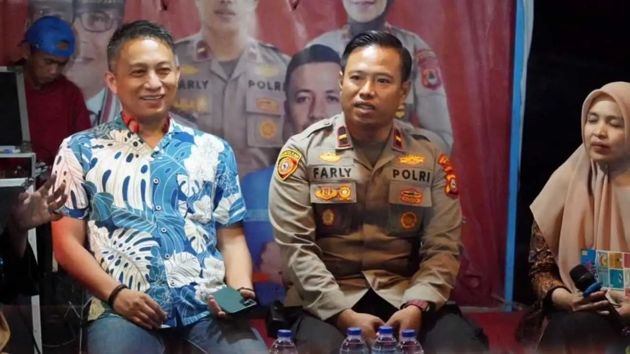 Camat Ujung Tanah Pimpin Sosialisasi Bahaya Listrik dan Layanan PLN di Pasar Malam Fest Utara