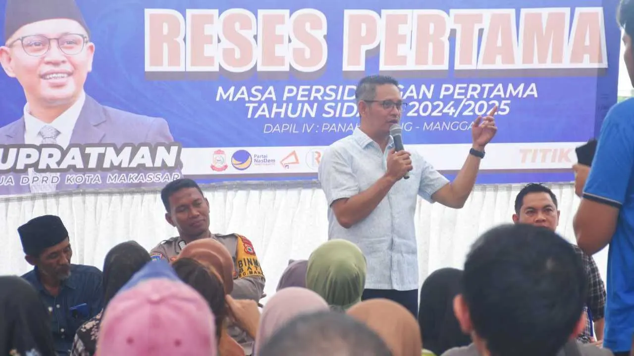 Ketua DPRD Makassar, Supratman, Tuntaskan Reses: Serap Aspirasi Warga untuk Perubahan Nyata