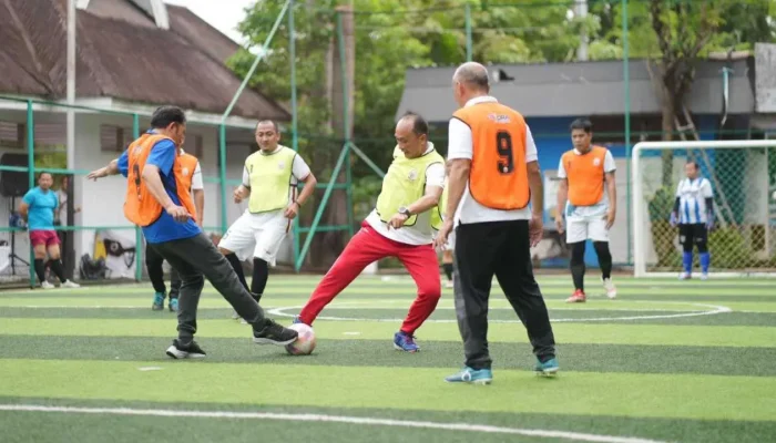 Main Mini Soccer, Pengurus Korpri Sulbar Puji Gaya Kepemimpinan Santai Prof Zudan
