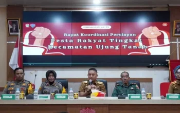 Kecamatan Ujung Tanah Gelar Rakor Persiapan Pesta Rakyat HUT RI ke-79