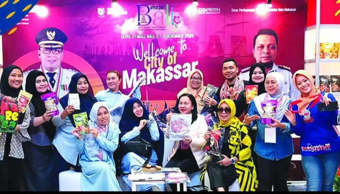 Disperindag Makassar Pamerkan Produk Unggulan di Bali IPTEK 2024