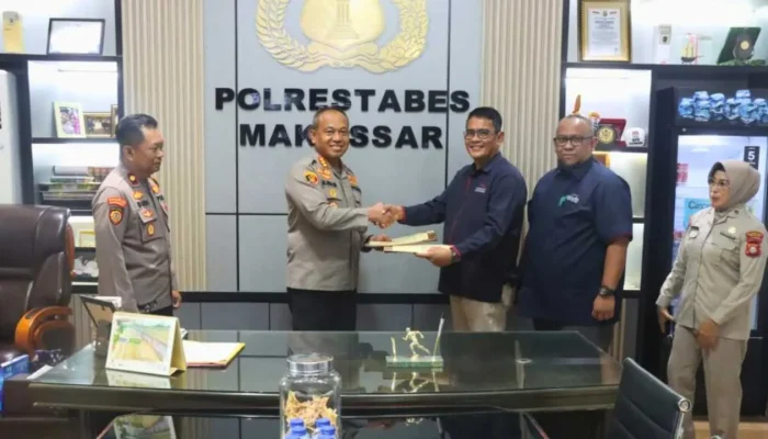 Kapolrestabes Makassar Teken MoU Pengamanan Objek Vital dengan PT MMN dan PT MAN