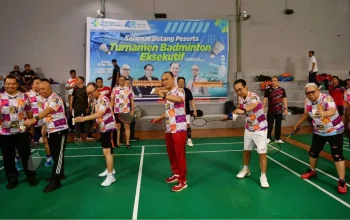 Turnamen Badminton Eksekutif RS Tadjuddin Dibuka, Pj Gubernur: Olahraga Bikin Tubuh Sehat, Jiwa Kuat