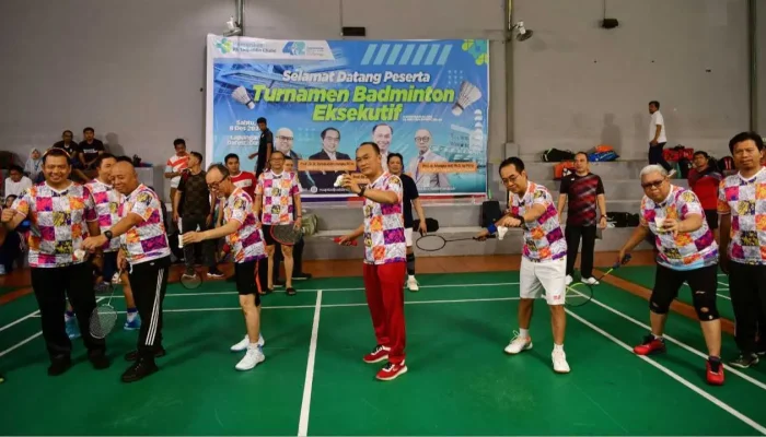 Turnamen Badminton Eksekutif RS Tadjuddin Dibuka, Pj Gubernur: Olahraga Bikin Tubuh Sehat, Jiwa Kuat