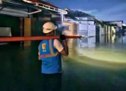 Banjir Mulai Surut, PLN Cepat Pulihkan Pasokan Listrik di Makassar