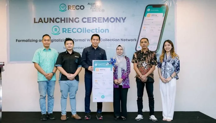 RECO Luncurkan RECOllection, Aplikasi untuk Kelola Sampah Plastik dengan Target 3.000 Ton Daur Ulang per Tahun