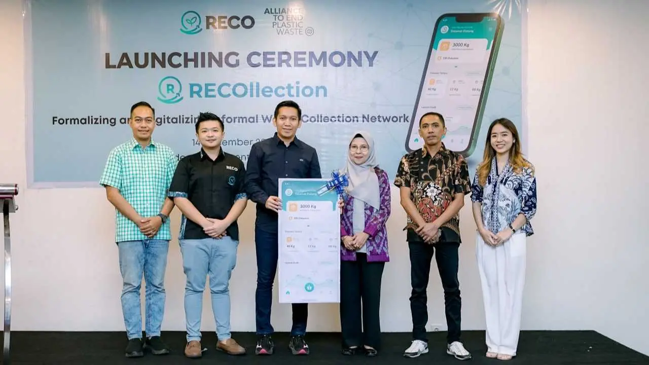 RECO Luncurkan RECOllection, Aplikasi untuk Kelola Sampah Plastik dengan Target 3.000 Ton Daur Ulang per Tahun