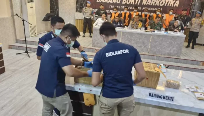 Polrestabes Makassar Musnahkan 30,2 Kg Sabu dan Ribuan Pil Mephedrone