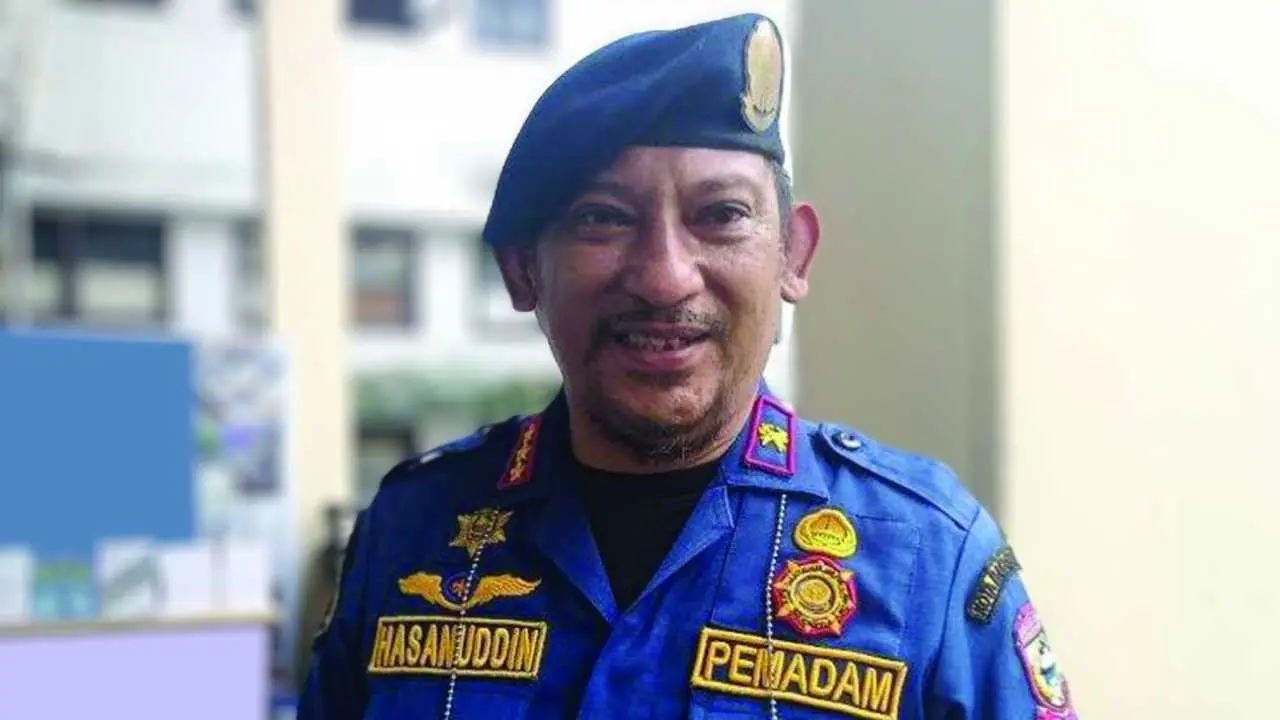 Damkarmat Makassar Edukasi Masyarakat soal Mitigasi Kebakaran