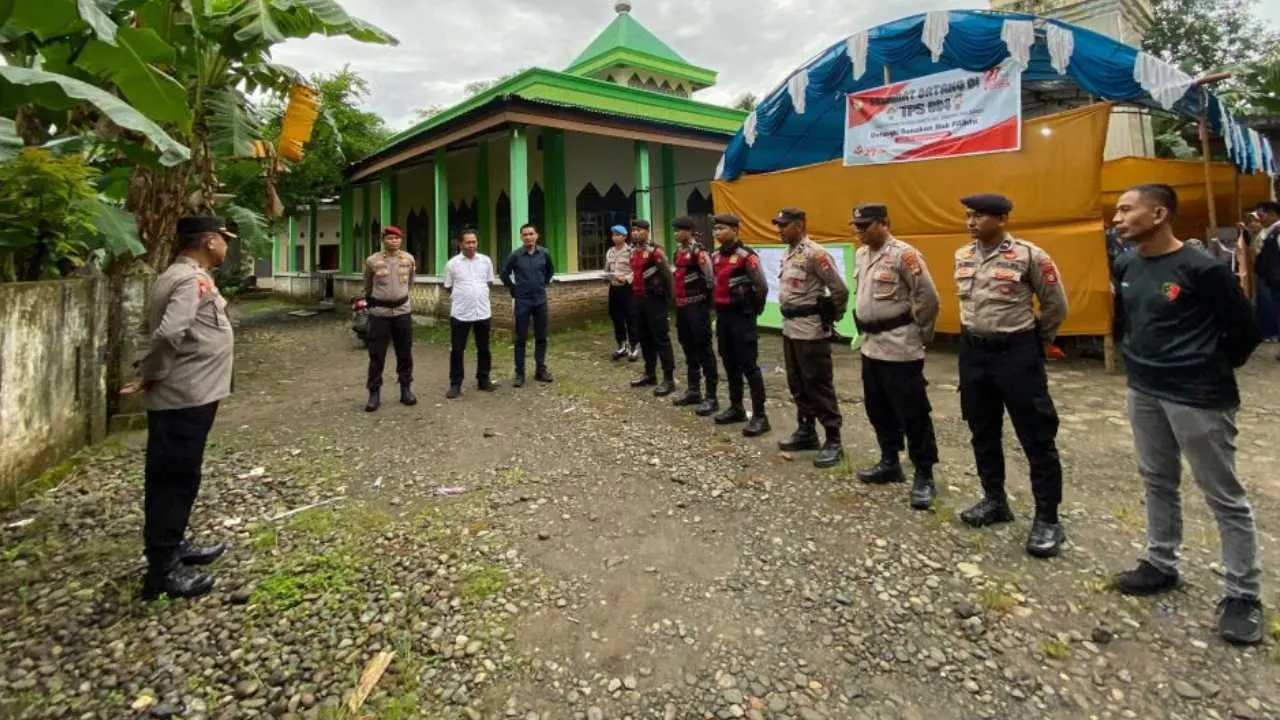 Polisi Perketat Keamanan Pemungutan Suara Ulang di Simbang, Maros