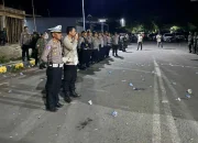 Kapolres Jeneponto Tenangkan Massa di Gudang KPU, Situasi Berangsur Kondusif
