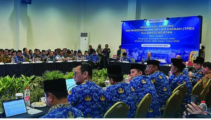Kadisperindag Makassar Hadiri High Level Meeting TPID Sulsel untuk Penguatan Ketahanan Pangan