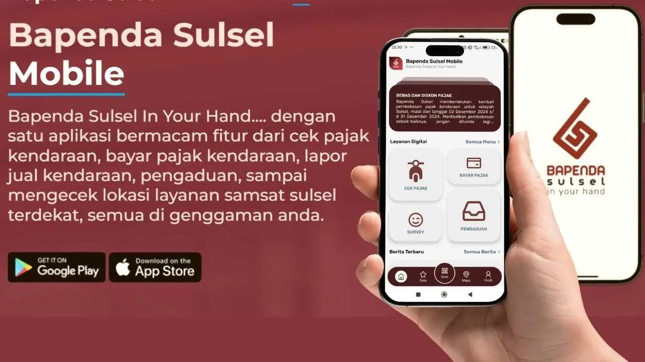 Bapenda Sulsel Optimalkan Layanan Pajak Lewat Aplikasi Digital