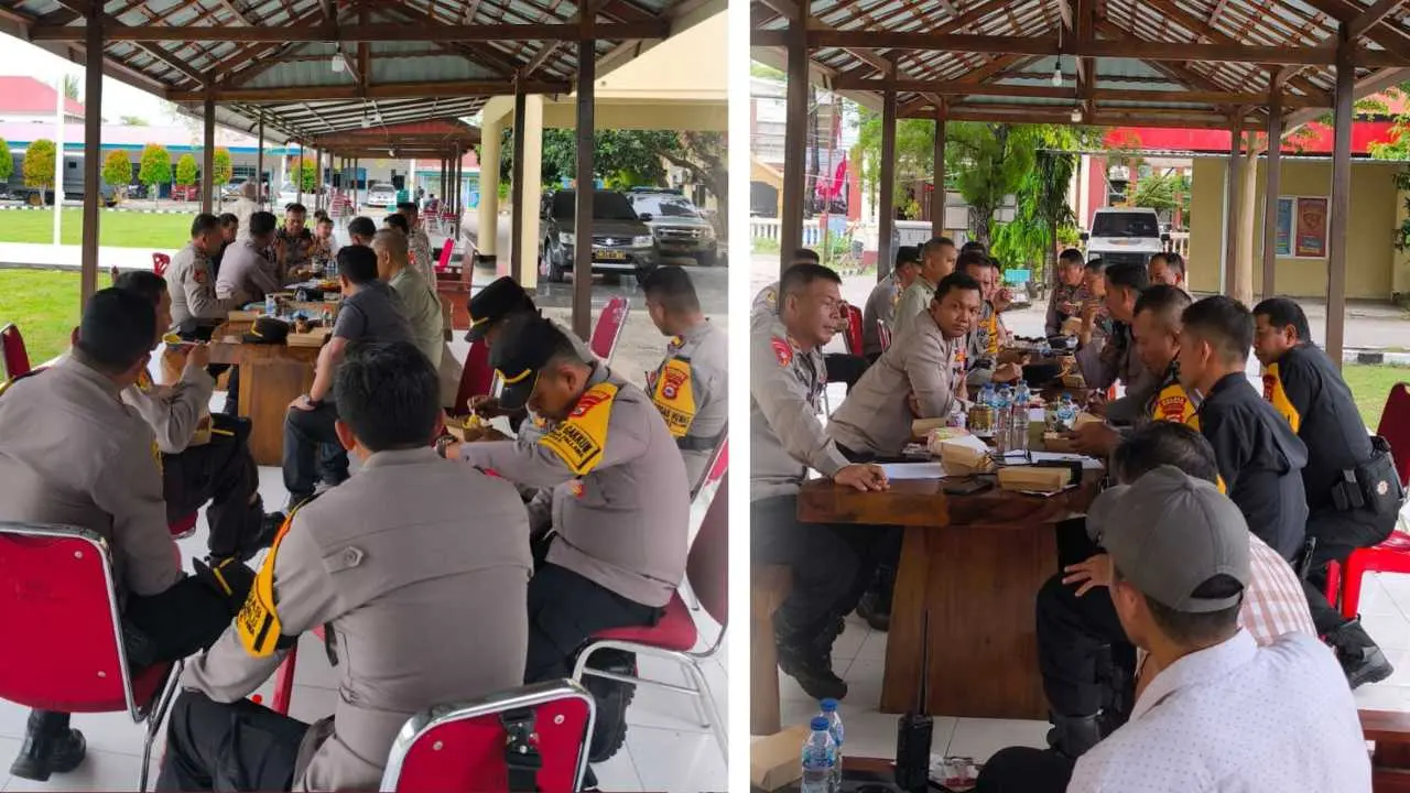 Kapolres Jeneponto Pimpin Rapat Pengamanan Rekapitulasi, Tekankan Keamanan Maksimal