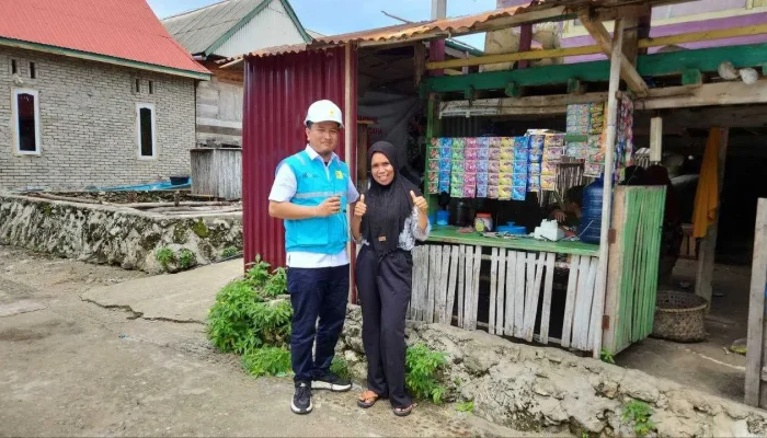 Kado Tahun Baru: PLN Terangi Pulau Talaga dengan Listrik 24 Jam