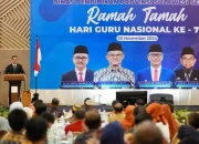 Ramah Tamah Hari Guru, Jufri Rahman: Guru Adalah Cahaya Masa Depan Sulsel