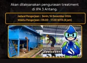 PDAM Makassar Akan Lakukan Pengurasan IPA Antang, Warga Diimbau Tampung Air