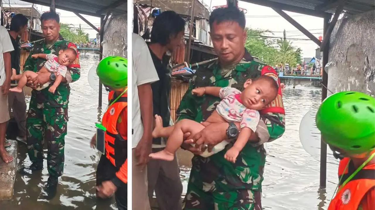 Banjir di Kelurahan Maricaya Baru, Ratusan Warga Mengungsi