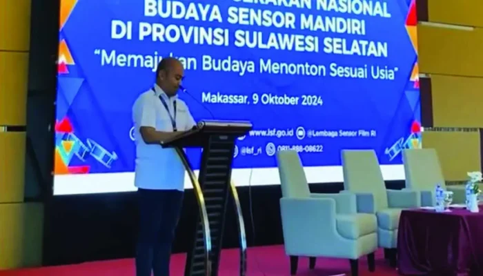 Sosialisasi Gerakan Nasional Budaya Sensor Mandiri di Makassar, Dibuka Kadis Pariwisata