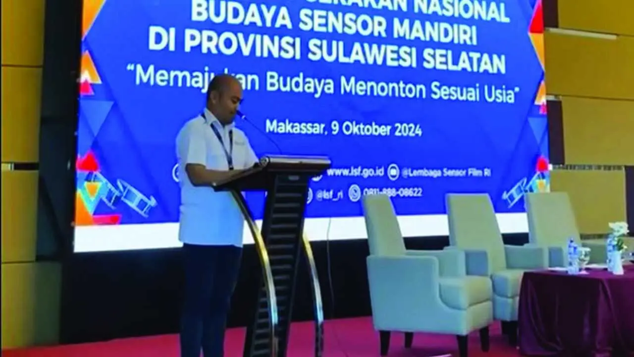 Sosialisasi Gerakan Nasional Budaya Sensor Mandiri di Makassar, Dibuka Kadis Pariwisata
